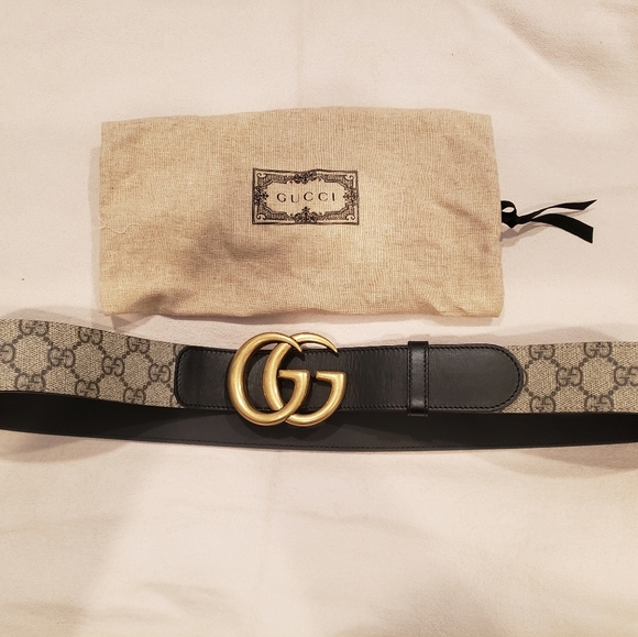🚫SOLD🚫GG belt with Double G buckle - Picture 2 of 8